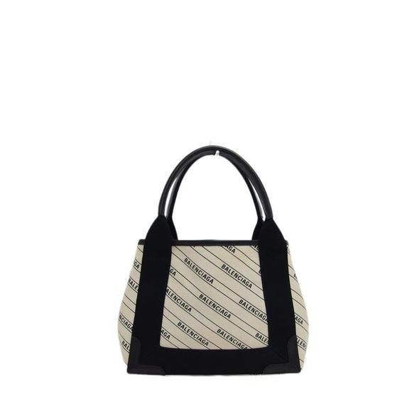 Balenciaga Creme Bag 2way Shoulder Cabas Xs Navy - Picture 1 of 10